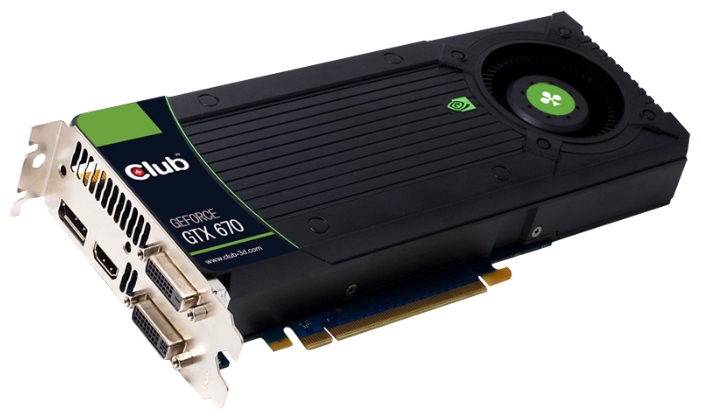  Club 3D GeForce GTX 670 (CGNX-X676)